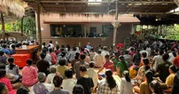 Thousands of people gather to witness the ‘end of the world’ after politician predicts ‘biblical’ floods
