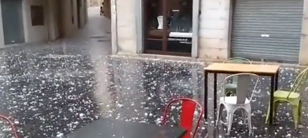 One-year-old tragically killed by four-inch hail stone during Spanish storm