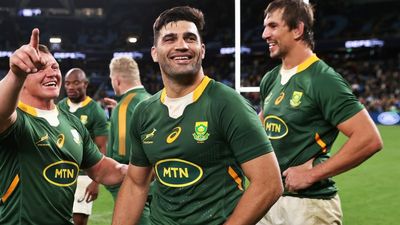 Damian de Allende has one of the most laid-back pre-match routines in rugby