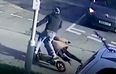 Horrific moment e-scooter rider knocks over pensioner breaking her eye socket
