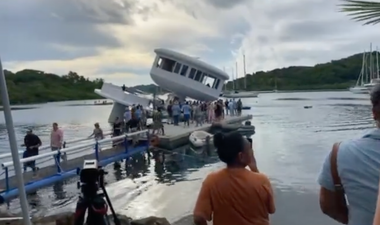 $1.5 million floating home prototype sinks into water at grand unveiling
