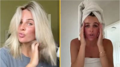 Woman blow-dried hair and put on fake tan before going into labour to look good for pictures