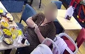 Shocking moment diner ‘plants’ plastic hidden in bra in food to avoid £170 bill