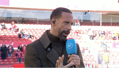 Rio Ferdinand offers passionate defence of Cristiano Ronaldo on BT Sport
