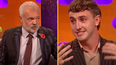 Paul Mescal causes outrage by not wearing a poppy on Graham Norton show