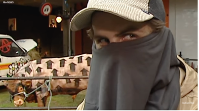 Footage ‘of the only recording of Banksy’s face’ surfaces online