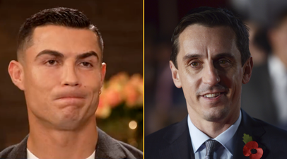 Gary Neville responds after Cristiano Ronaldo claims he only uses him for fame