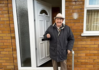 ‘UK’s oldest first-time buyer’ finally gets his own bungalow aged 86