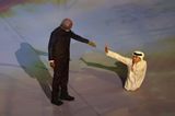 Why Morgan Freeman wore a single glove at the Qatar World Cup opening ceremony