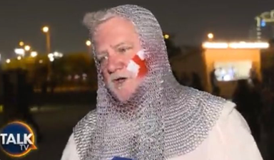 England fans ‘made to strip naked’ after dressing as Crusaders in Qatar