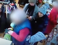 Heartbreaking moment thieves reach into hangbag of woman, 80, to steal her money
