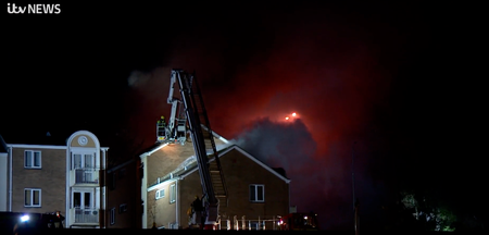 Jersey flat explosion: One person killed and 12 missing