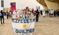 Topless Argentina fan confirms she’s safe following World Cup final antics