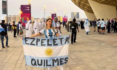 Topless Argentina fan confirms she’s safe following World Cup final antics