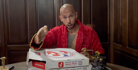 Romanian pizza company flooded with rave reviews following Andrew Tate arrest