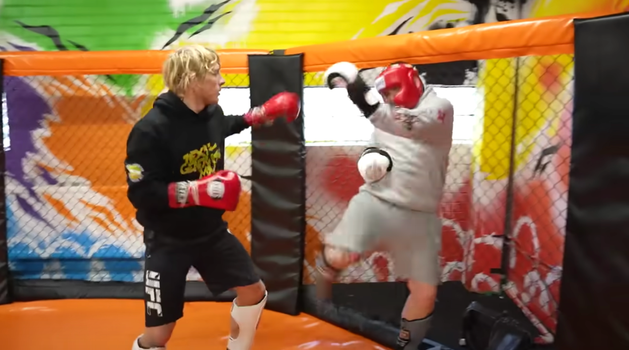 Paddy Pimblett fights a troll