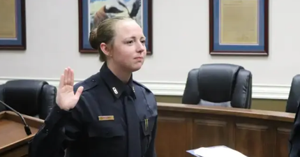 Husband of police officer who slept with six co-workers is staying with her