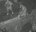 Shocking footage shows moment armed thugs corner victim in alleyway then shoot him in the face
