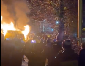 ‘Deeply shocking’ violence captured on video at protest outside Merseyside asylum seeker hotel
