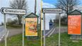 ‘Tasteless’ McDonald’s ad next to crematorium removed but locals say replacement is ‘just as bad’