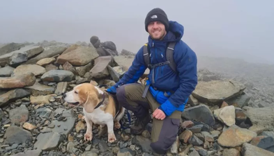 Fundraiser set up for hillclimber who fell 100ft while carrying his dog, so he can ‘always remain with his best friend’