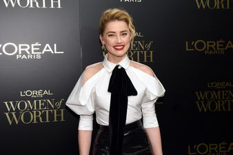 Amber Heard has the most beautiful face in the world, according to science