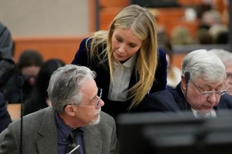 Gwyneth Paltrow seen whispering message in accuser’s ear after she wins ski crash court case