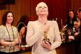 Jamie Lee Curtis talks about degendering Oscar categories as she wins first-ever Academy Award