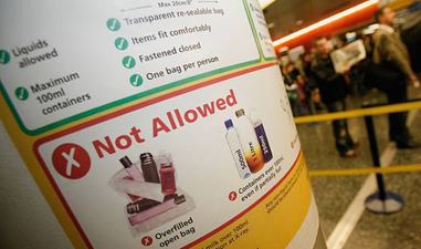 London airport becomes first in UK to scrap 100ml liquids rule in hand luggage
