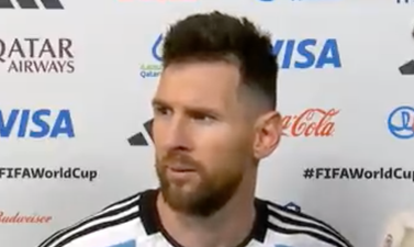 Full video footage of Lionel Messi’s spat with Wout Weghorst emerges