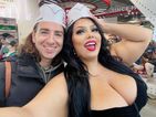 Plus-sized model says strangers tell her she’ll ‘crush husband’s legs’