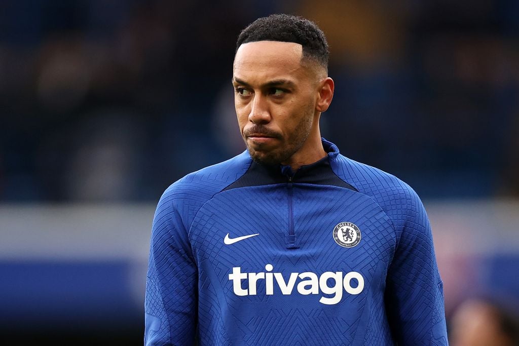The Gabon striker has been an outcast under Potter, having joined from Barcelona last summer when Thomas Tuchel was in charge of Chelsea (Getty)