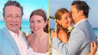 Jamie Oliver marries wife Jools again after 23 years