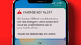 Time and date confirmed for emergency ‘armageddon alert’ to be blasted through UK phones