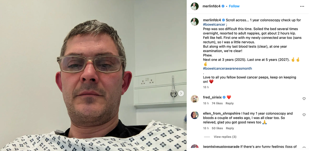 First Dates star Merlin Griffiths reveals he is 'clear of cancer'