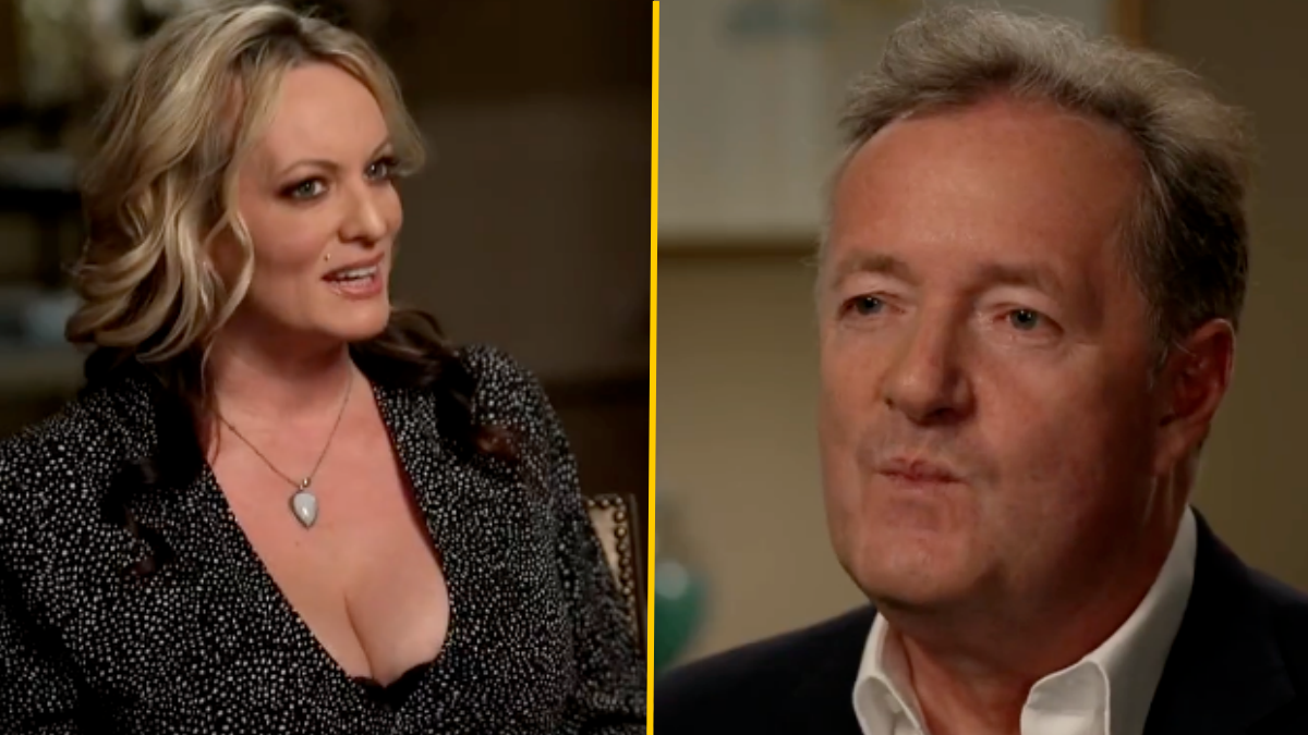 Stormy Daniels tells Piers her fan base is generally 'guys like