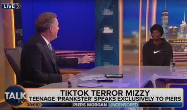 Piers Morgan clashes with TikToker who entered a stranger’s home for a prank