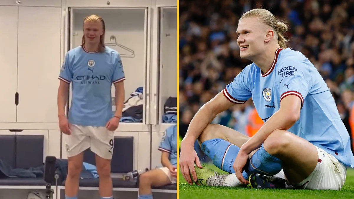 Erling Haaland Delivers Passionate Speech After Breaking Premier League Erling Haaland Delivers Passionate Speech After Breaking Premier League