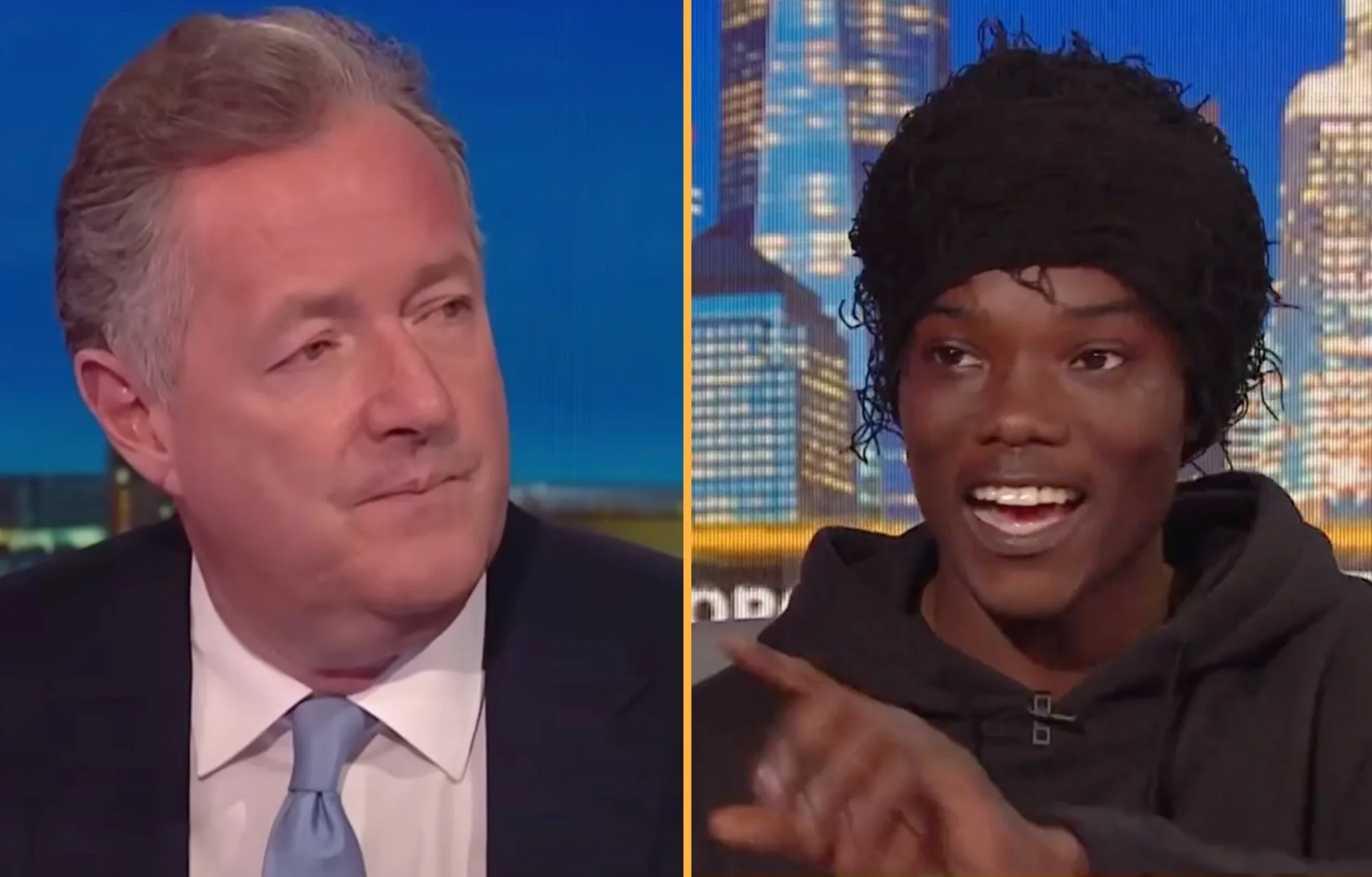 Piers clashes with TikToker who entered a stranger's home for a