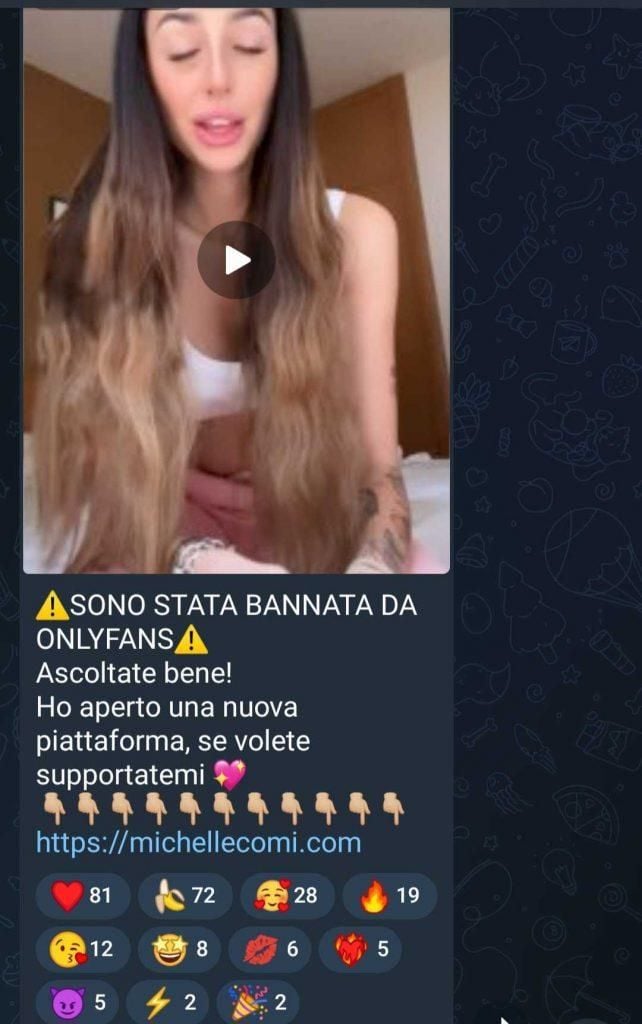 OnlyFans model banned from platform after filming video with fan under 18