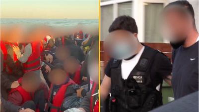 Albanian rapist deported from the UK was found trying to return in a small boat of migrants