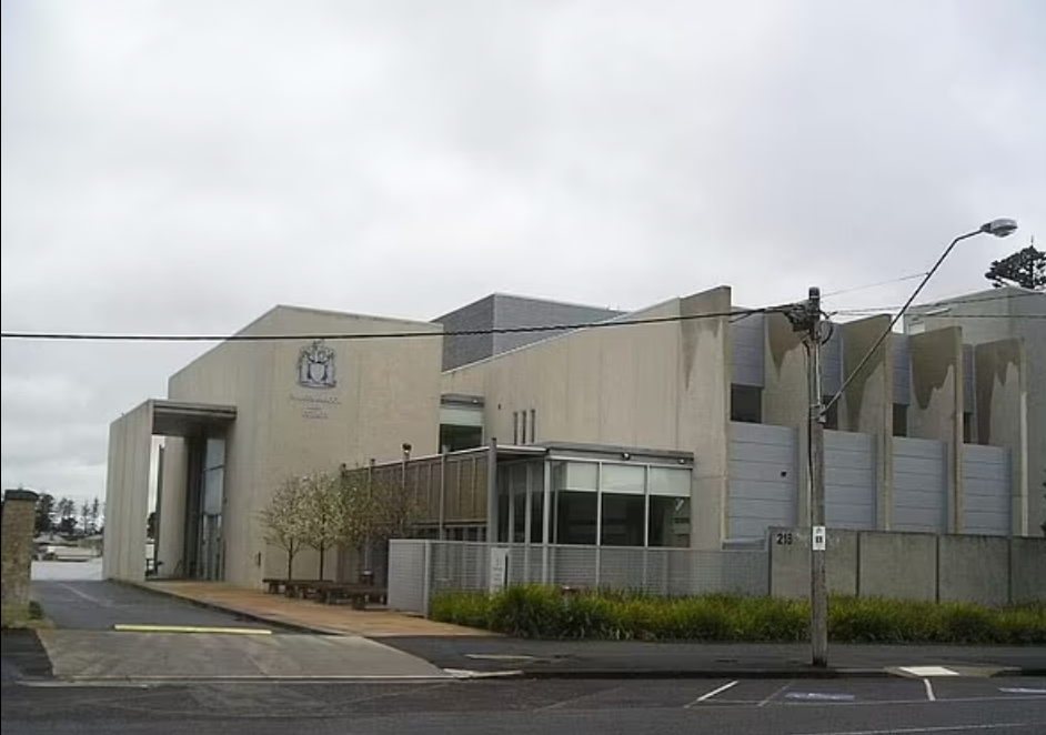The incident took place at the Warrnambool County Court (pictured)