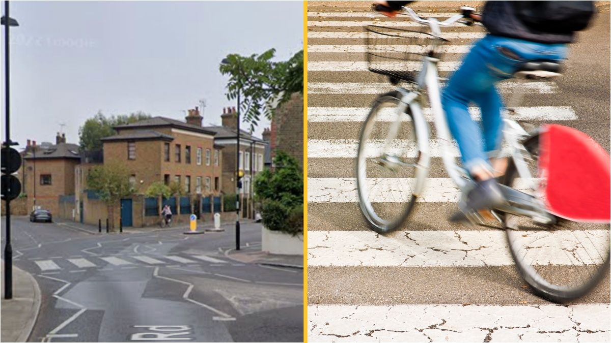 Cyclist left with broken jaw after being punched for crashing into