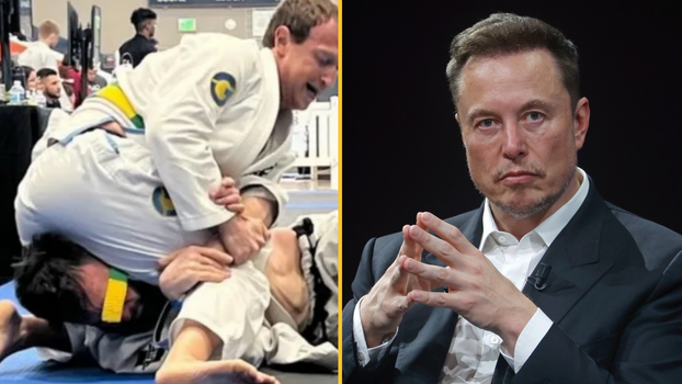 Elon Musk Mark Zuckerberg