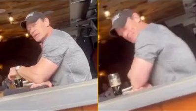 John Cena praised for response to fan who approached him while eating