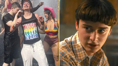 Stranger Things star Noah Schnapp attends his first Pride event and shares happiest pics