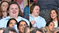 Lewis Capaldi spotted joking with Emma Watson at Wimbledon
