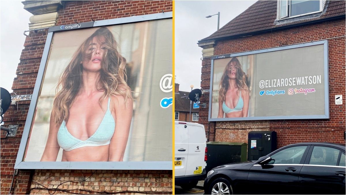 Locals enraged by billboards promoting adult stars OnlyFans