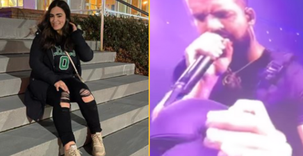 Woman says Playboy have ‘accepted application’ after offering her role when she threw 36G bra at Drake