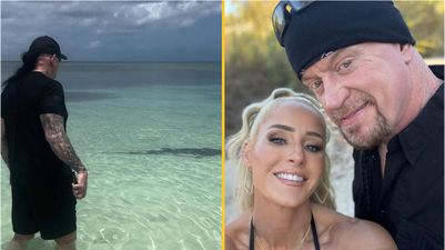 The Undertaker steps in to protect wife from shark in shocking video